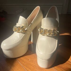 RAYE Leona Heels in Bone